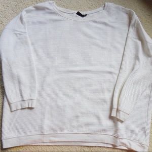 NEW LOOK INSPIRE WHITE TEXTURED SWEATER
